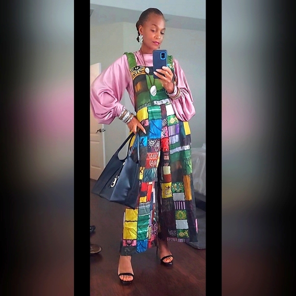 Multi-colored Patchwork design jumper (SOLD SEPARATELY @ 60$) - Picture 5 of 11